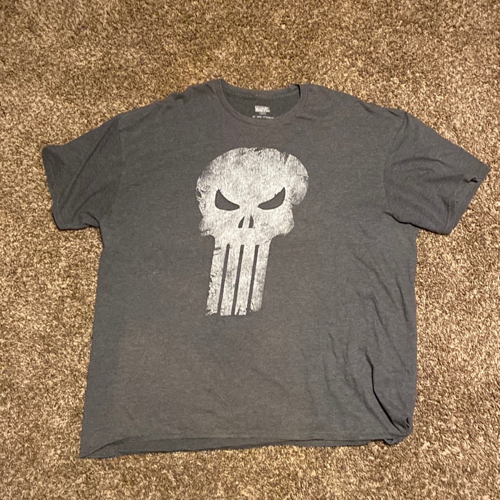 Gray Marvel T-Shirt